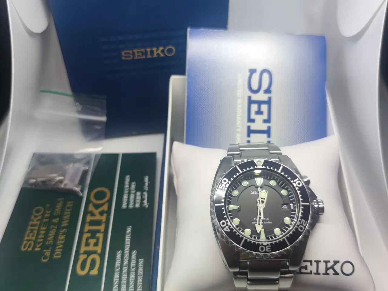 Billede 1 - Seiko Kinetic SKA371P1 Dive Watch