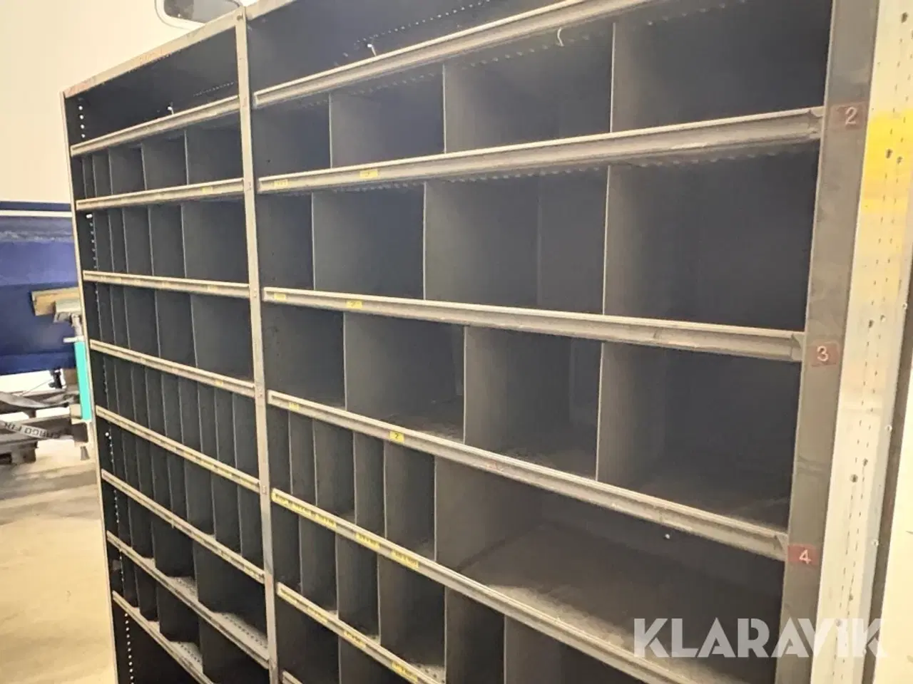 Billede 12 - Opbevaringsreol stål 5sæt