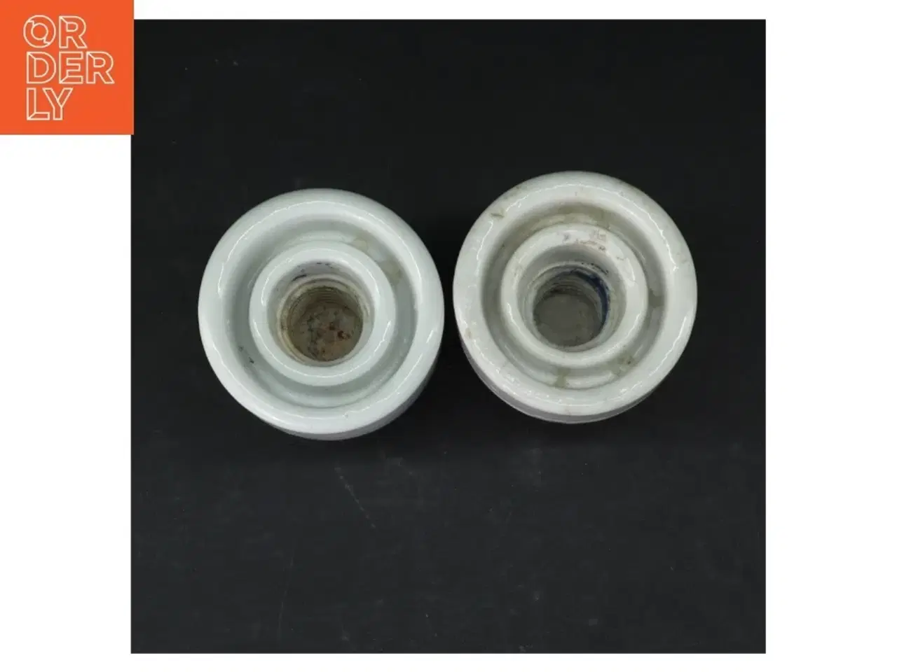 Billede 3 - Porcelæn lysestager fra B&G (str. Ø 8 cm. længde, 9 cm)