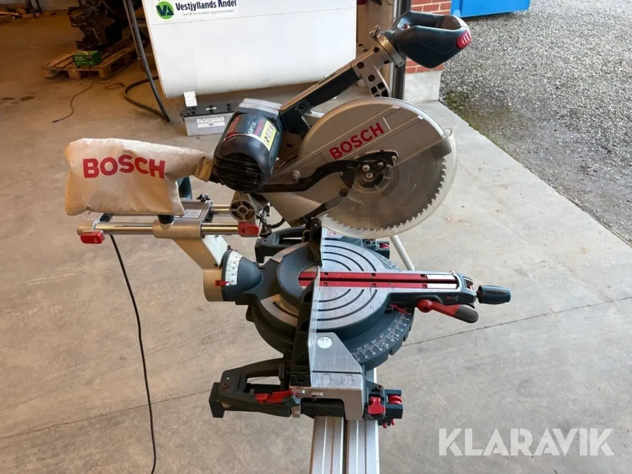 Billede 12 - Kap-/gearingssav Bosch GCM 12 SD med bord