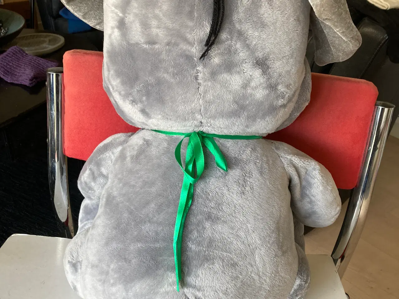 Billede 3 - Stort bamsedyr med hagesmæk