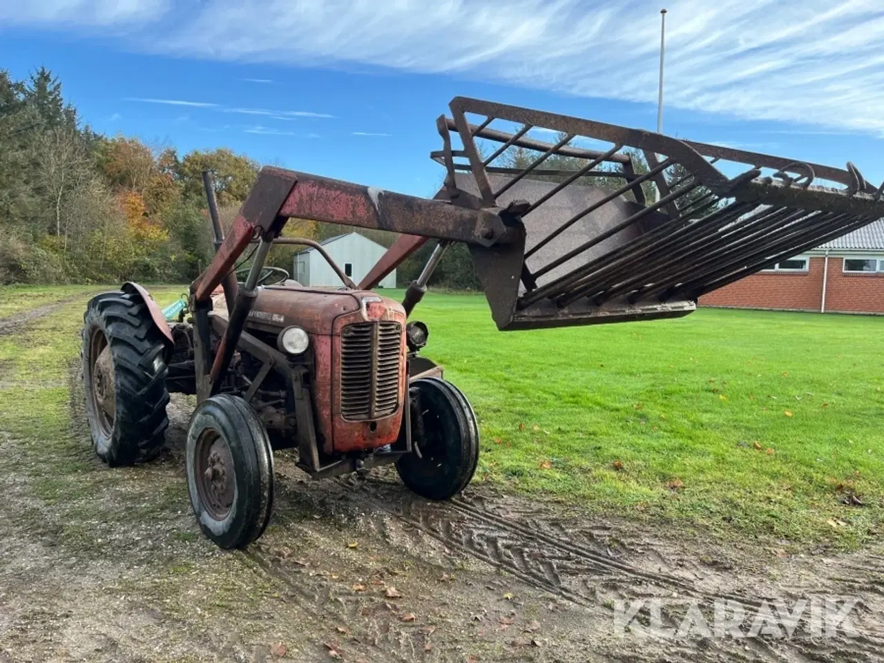 Billede 5 - Veterantraktor Massey-Ferguson 35