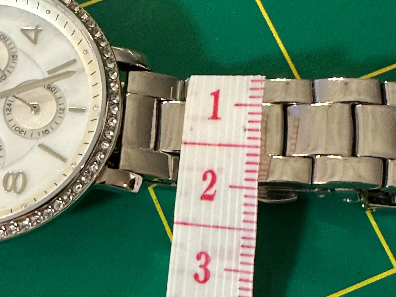 Billede 3 - Fossil ur i silver