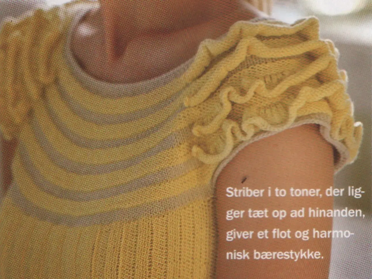 Billede 2 - Ny håndstrikket bluse i 100% Egyptisk bomuld