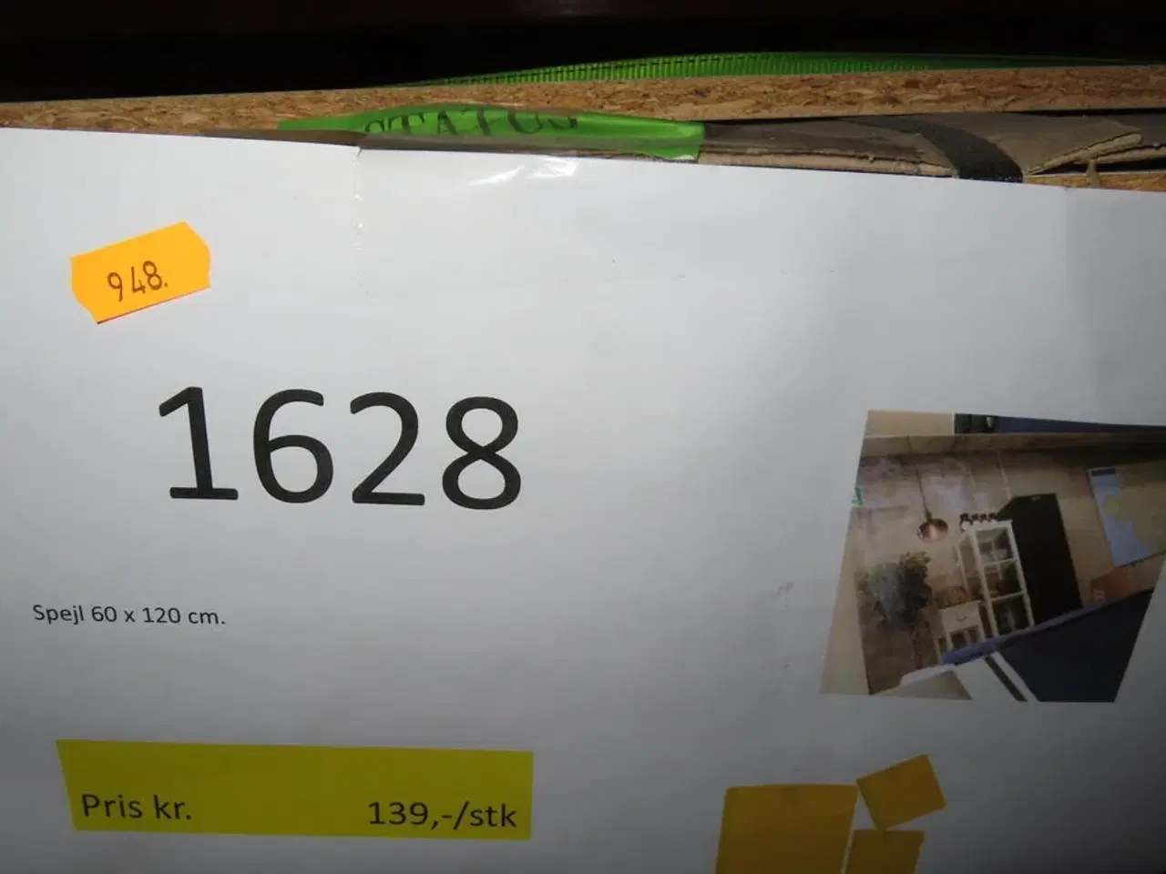 Billede 2 - 44 stk. spejle (120x60 cm)