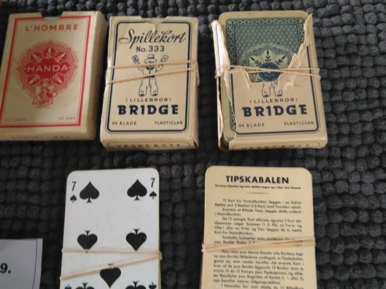 Billede 3 - Spillekort og banko brikker Sælges samlet for kun 