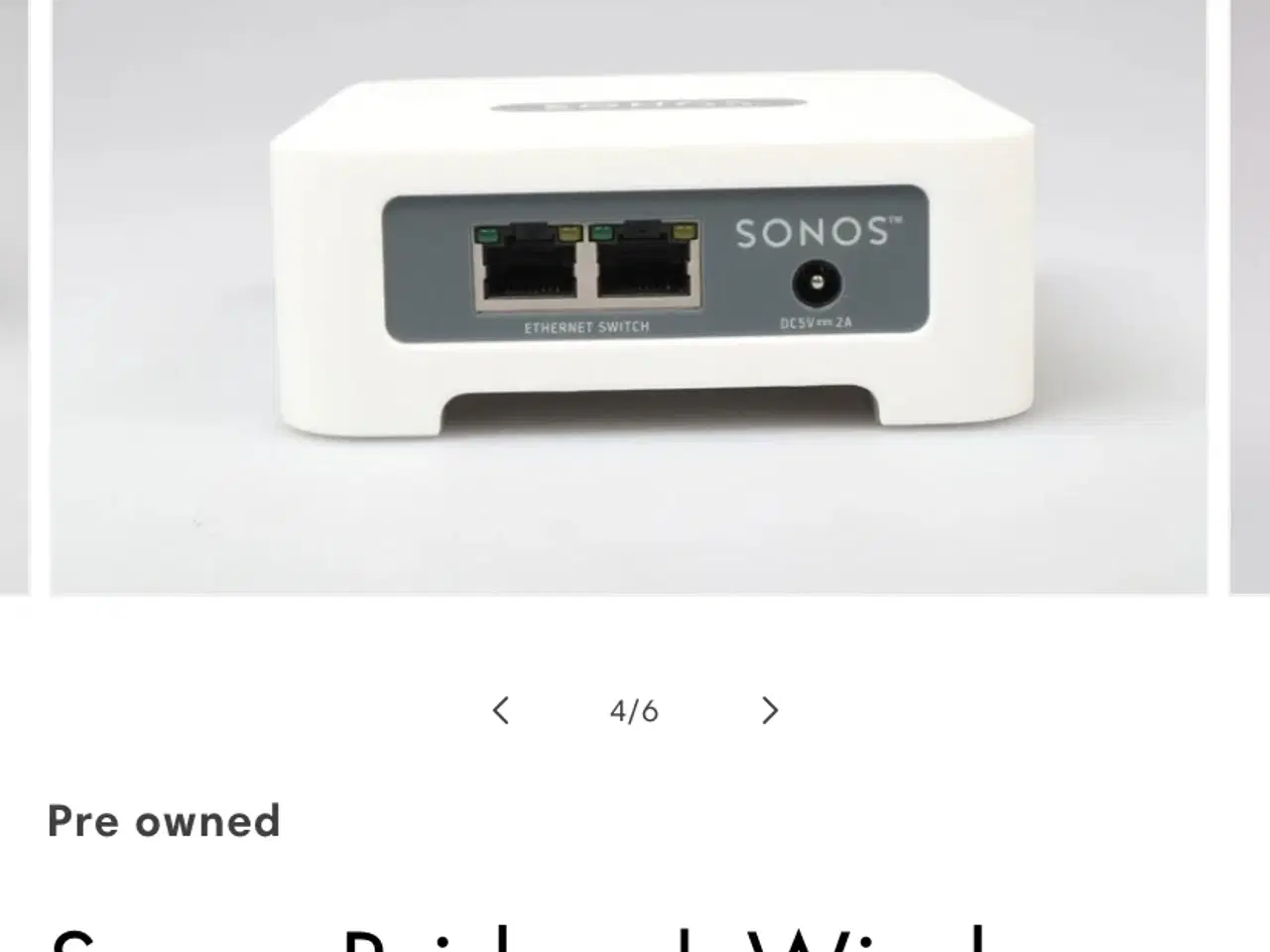 Billede 3 - SONOS Bridge