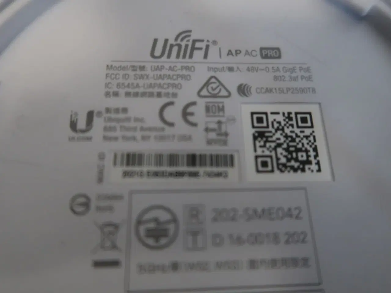 Billede 2 - PoE Access Point UNIFI UAP-AC-PRO