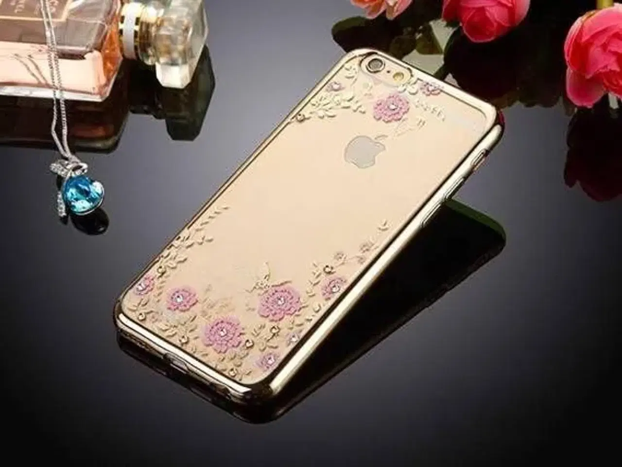 Billede 6 - Guld silikone cover til iPhone 5 5s SE 6 6s 7 8 7+