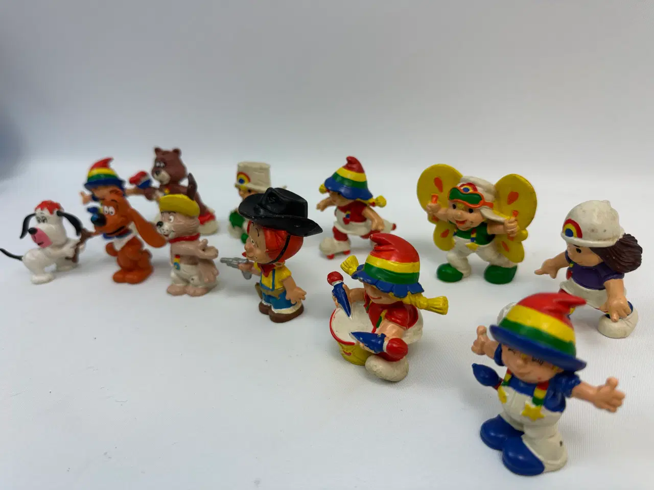 Billede 6 - 12 stk. retro figurer  Rainbow Kids (1980/81)