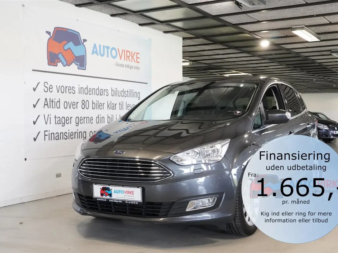 Billede 1 - Ford C-MAX 1,0 EcoBoost Titanium Fun 125HK 6g