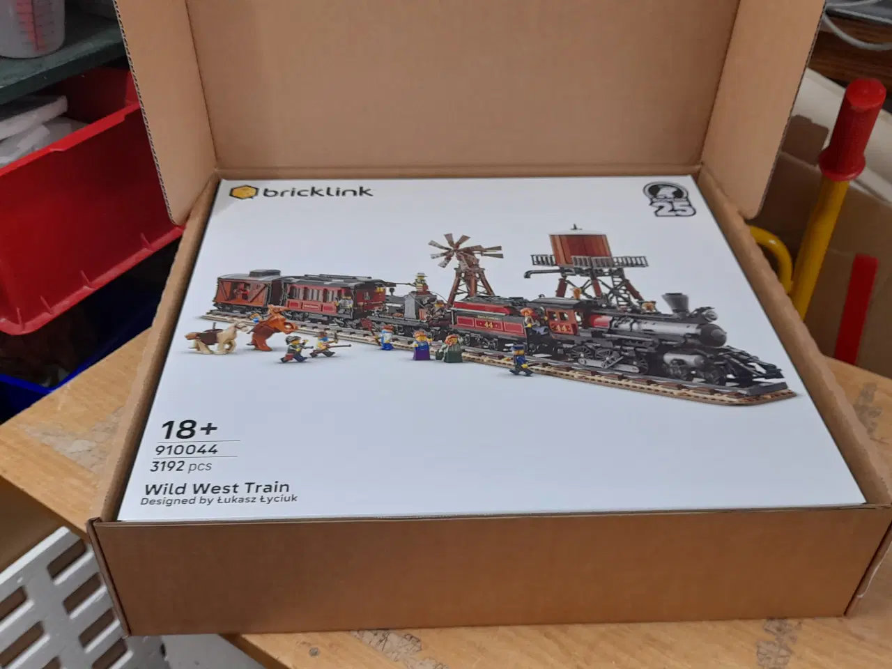 Billede 1 - LEGO  bricklink desigler  wstern tog 