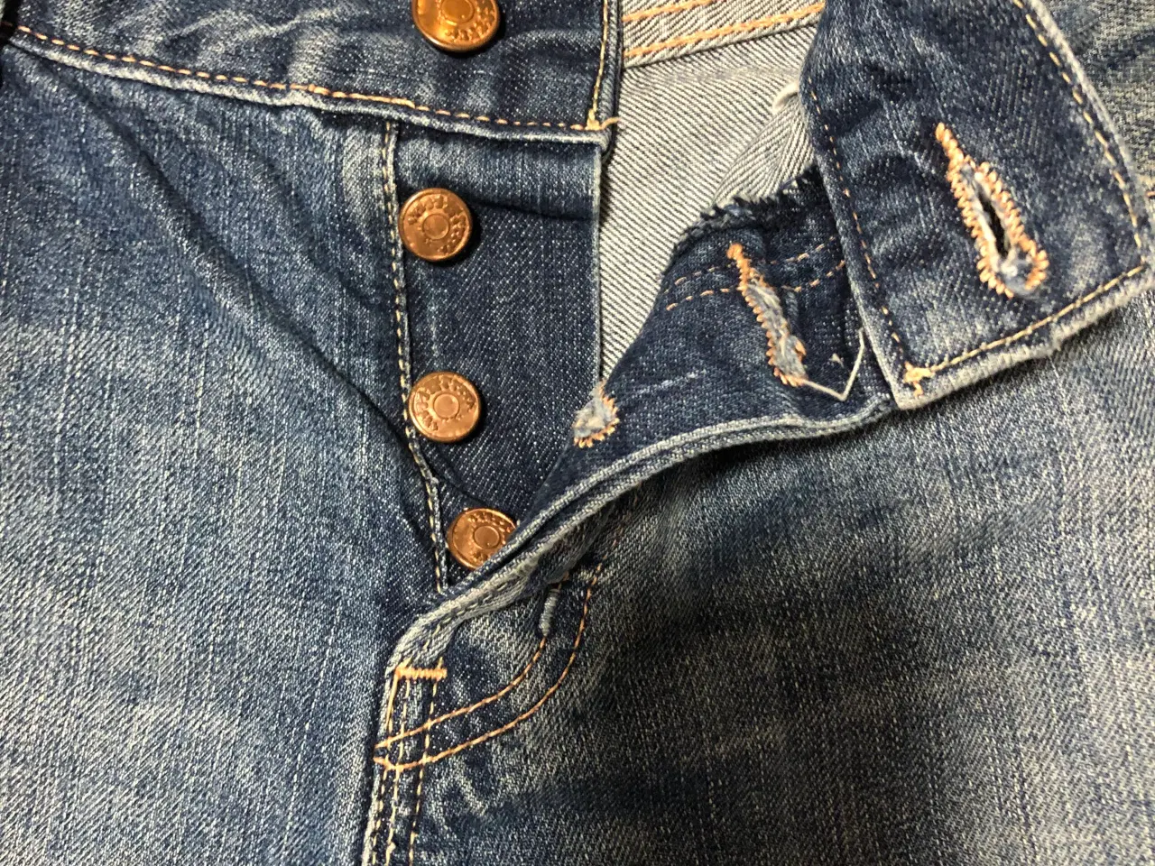 Billede 1 - H&M boyfriend denimbukser