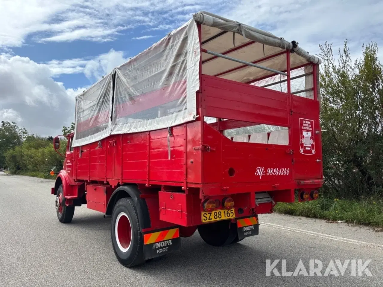 Billede 3 - Veteranlastbil Mercedes-Benz 1413 Studentervogn