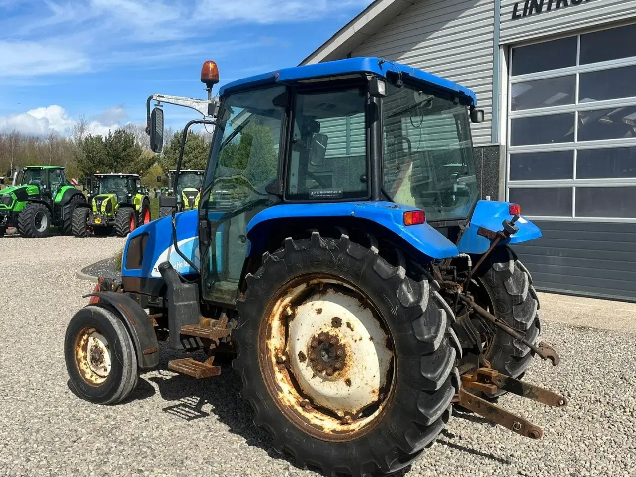 Billede 3 - New Holland TL90A Med frontlift