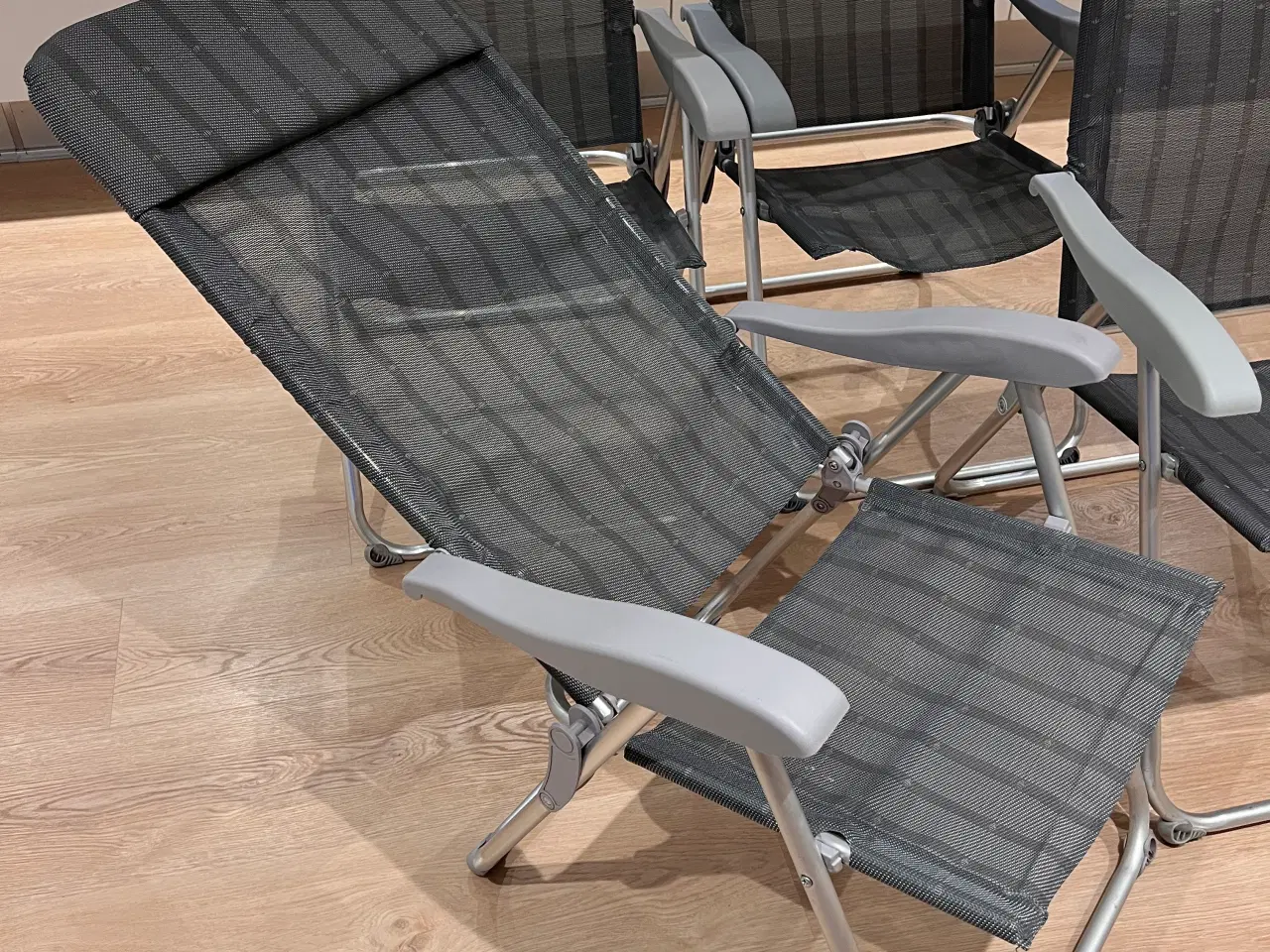 Billede 3 - 4 pos. Havestole - sammenklappelig