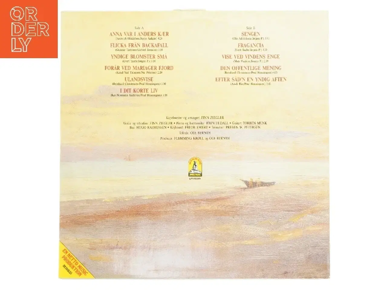 Billede 2 - 11 go'e viser LP af Flemming Krøll fra Domino Music