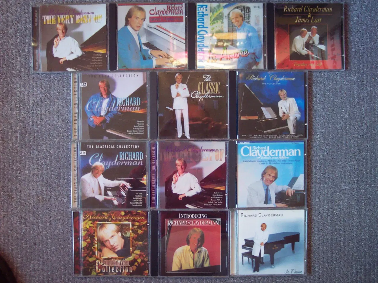 Billede 1 - .RICHARD CLAYDERMAN  CDer sælges stykvis          