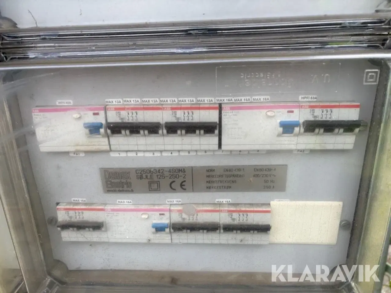 Billede 10 - Byggestrømstavler 4 styk