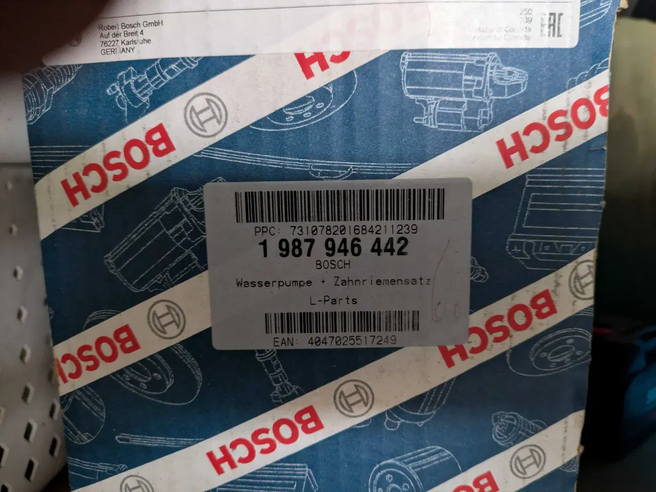 Billede 1 - tandrem og vandpumpe bosch