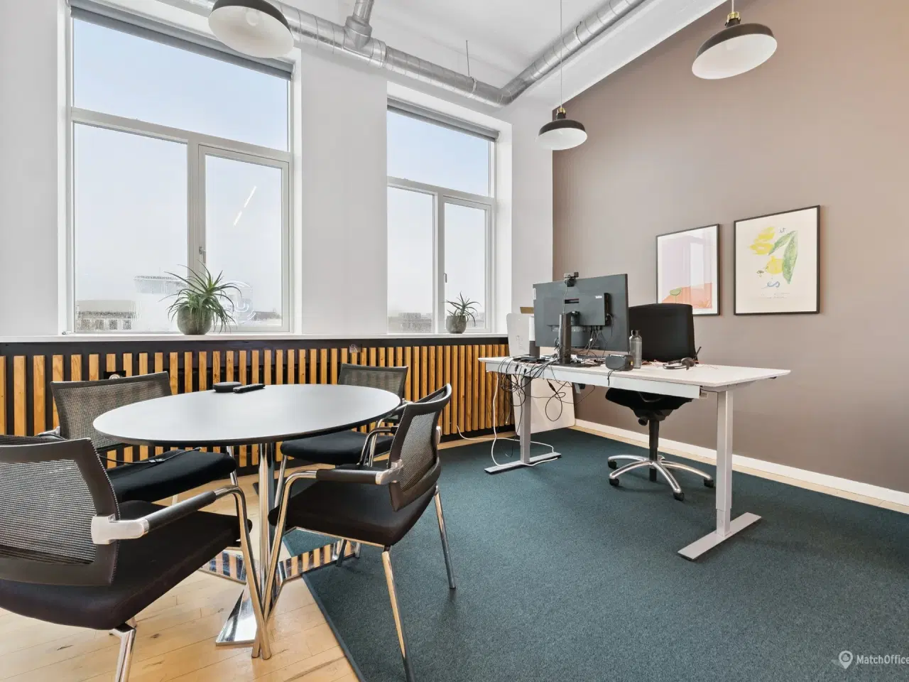 Billede 2 - Flot og lyst kontorlejemål i rå. industrielle rammer tæt på City