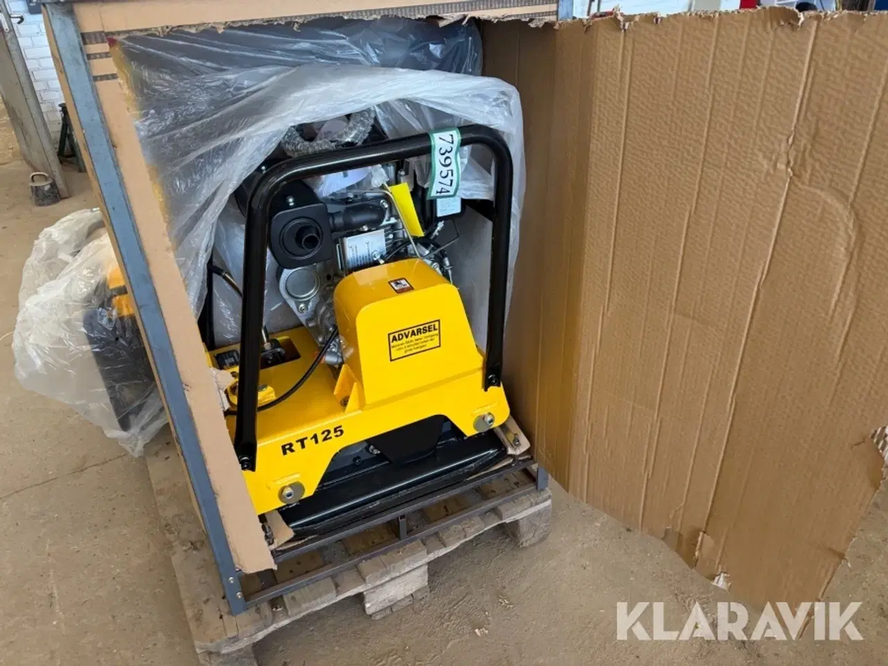 Billede 1 - Pladevibrator Bernards RT125