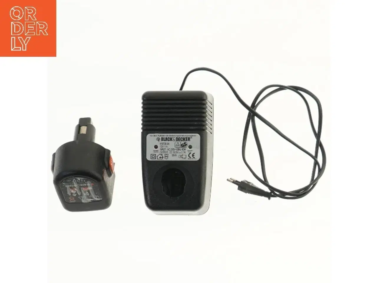 Billede 3 - Black & Decker batterioplader og 12V batteri fra Black & Decker (str. 16x9 cm)