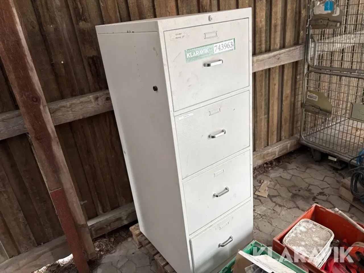 Billede 2 - Arkivskab med o-ringe