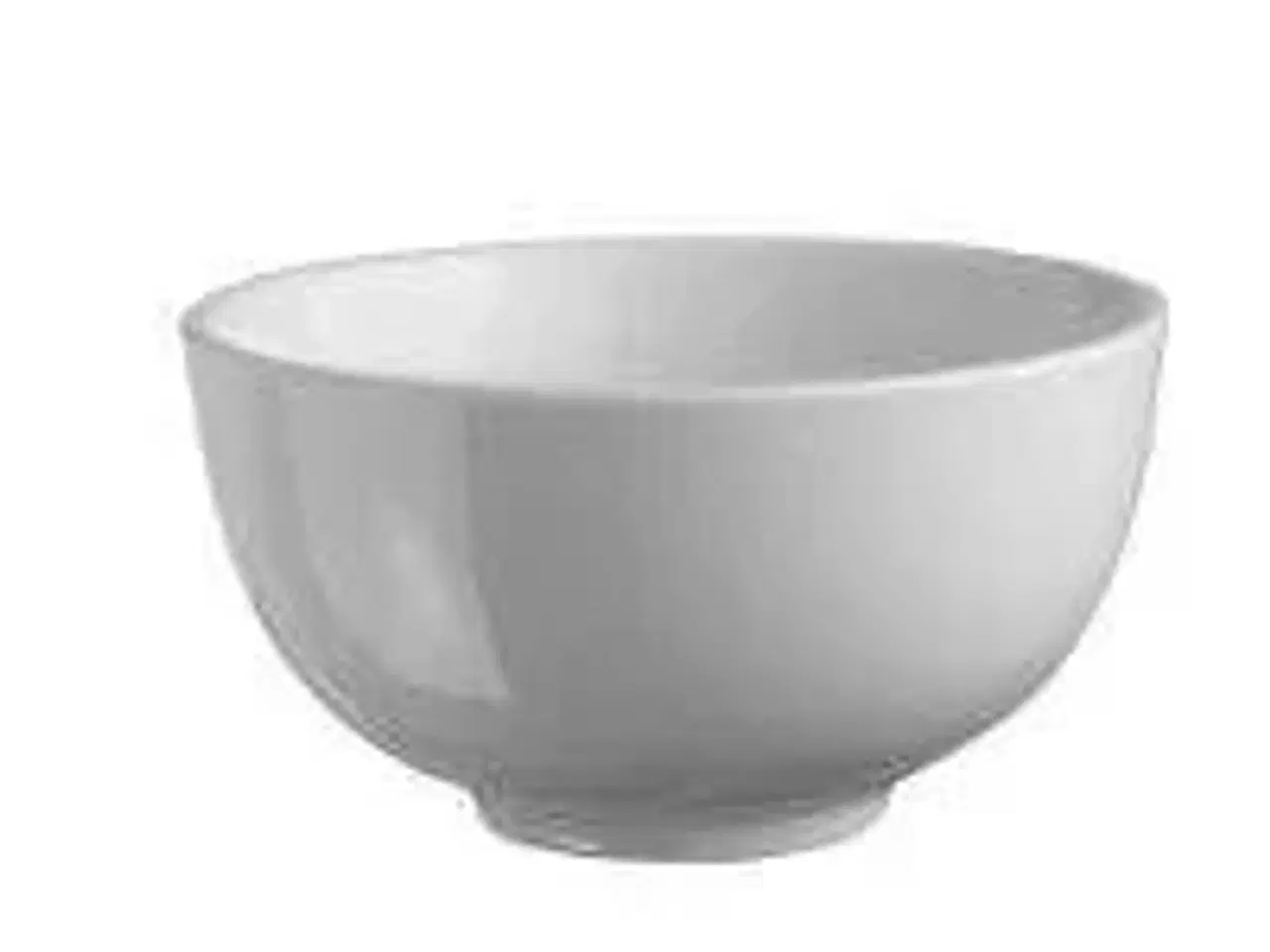 Billede 1 - 120 stk. Skål rund 90 mm hvid porcelæn