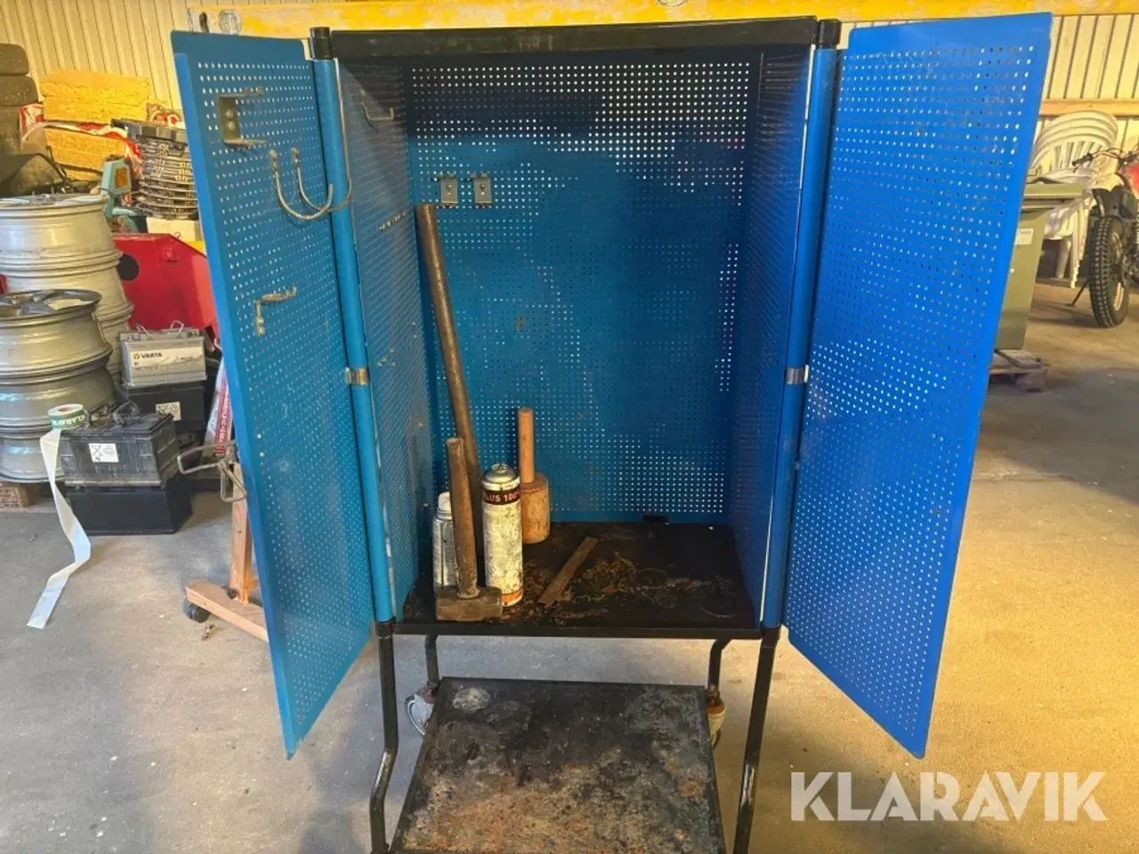 Billede 5 - Værktøjsskab på hjul