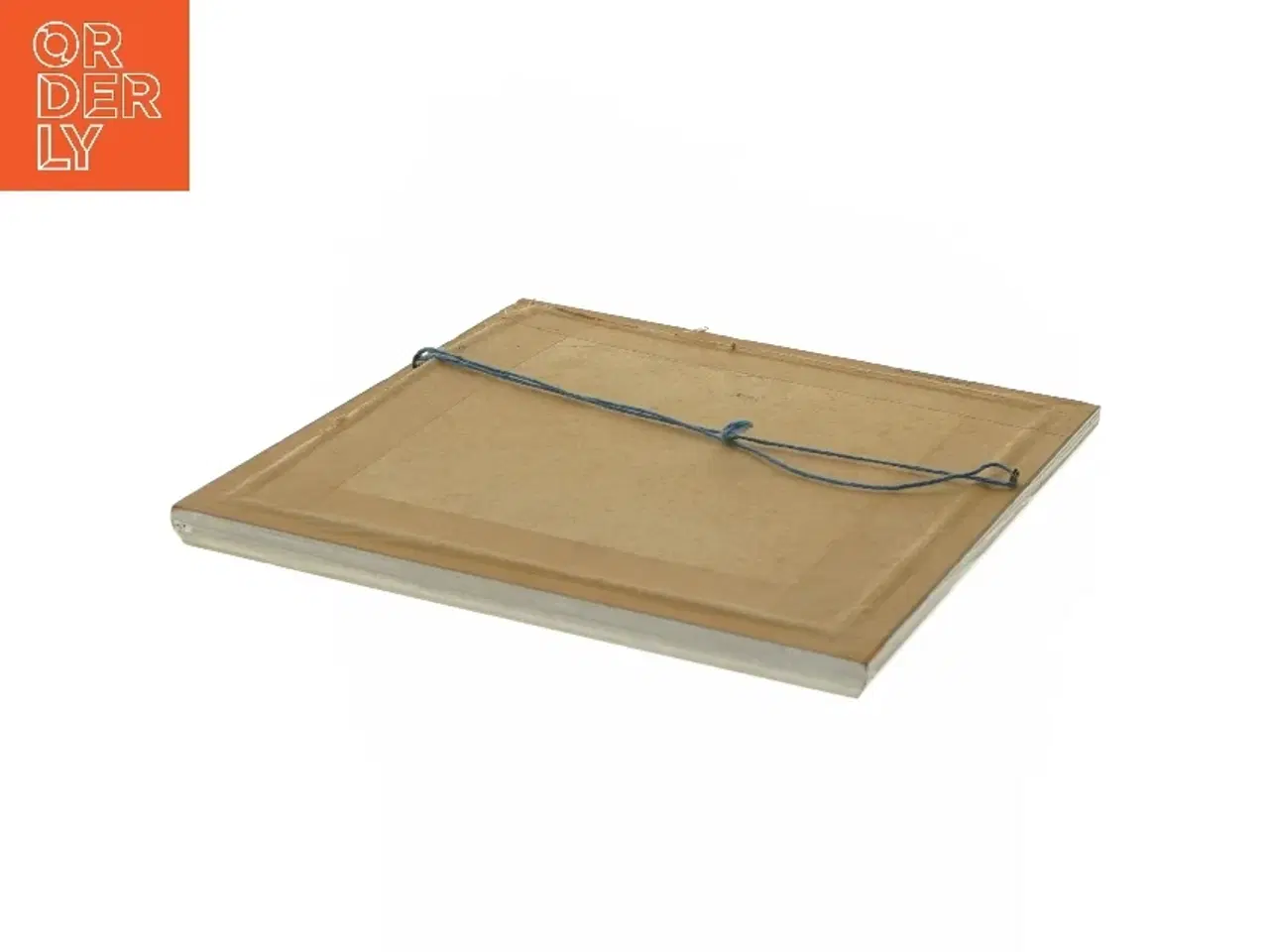 Billede 4 - Broderet hundebillede i ramme (str. 24x22 cm)