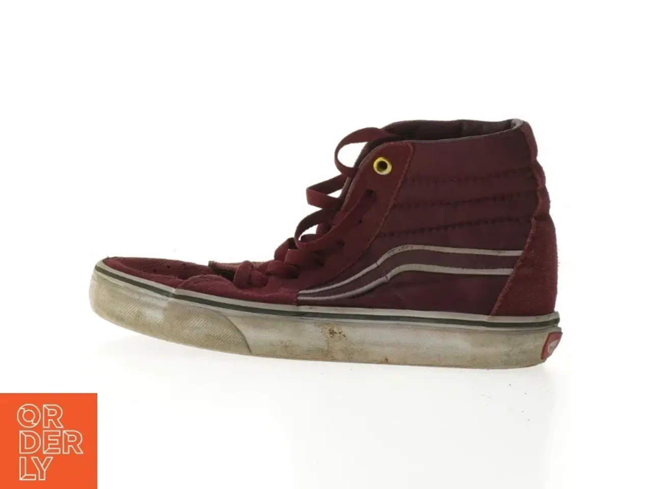 Billede 1 - Brugte burgundy Vans sneakers i størrelse 37 fra Vans (str. 37 )