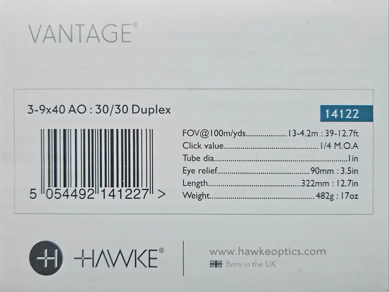 Billede 2 - Sigtekikkert Hawke Vantage 3-9x40