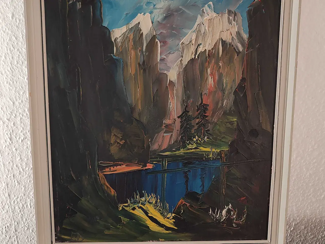 Billede 1 - Erling Dyremose - maleri