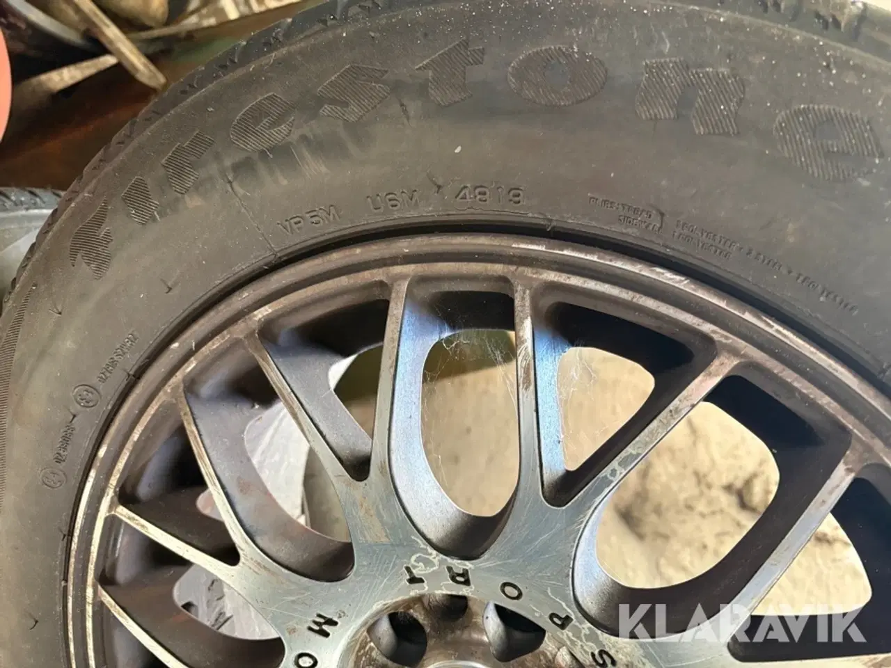 Billede 4 - Dæk med fælge HRS Design / firestone 16”