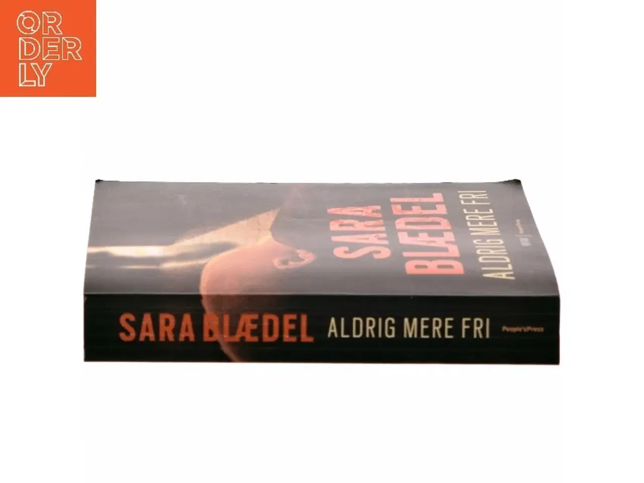Billede 2 - Aldrig mere fri af Sara Blædel (Bog)