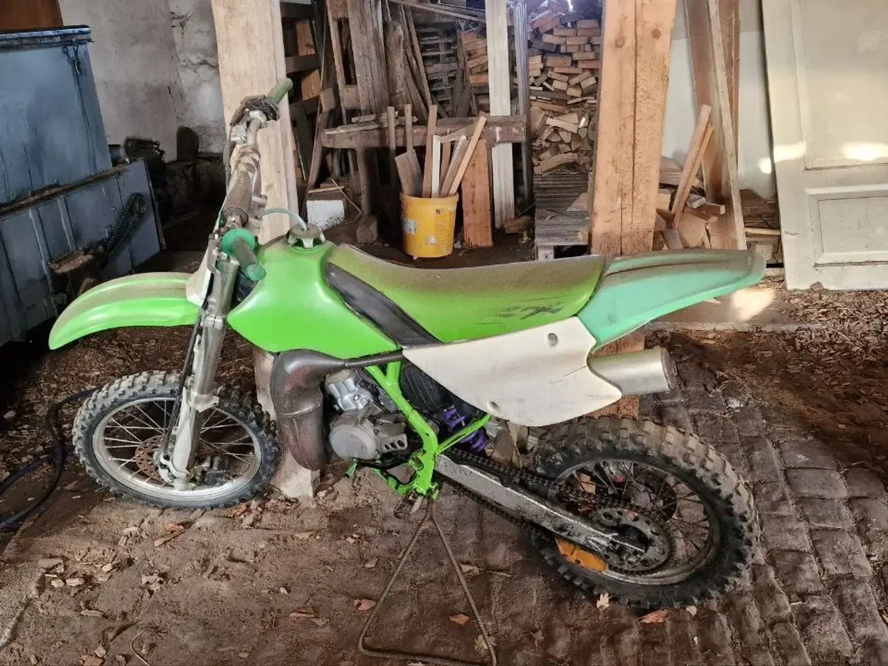 Billede 1 - Kawasaki KX 80 Årgang 1998