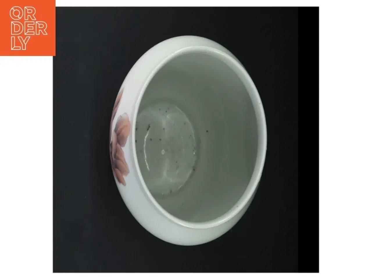 Billede 3 - Porcelænsvase med blomstermotiv fra Royal Copenhagen (str. 26 cm)