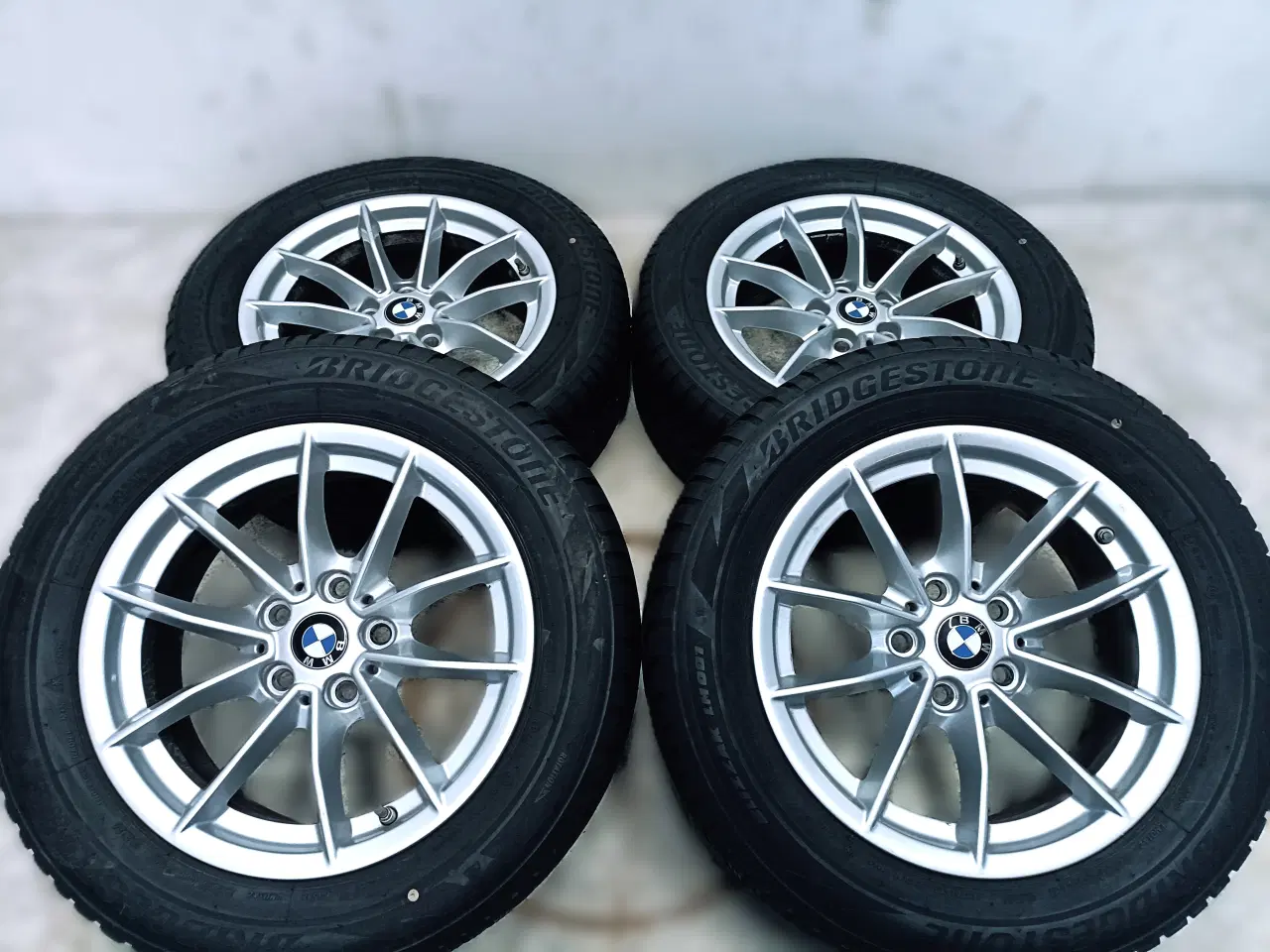 Billede 3 - 5x112 16 ET22 nav 66,6ø BMW vintersæt inkl.TPMS