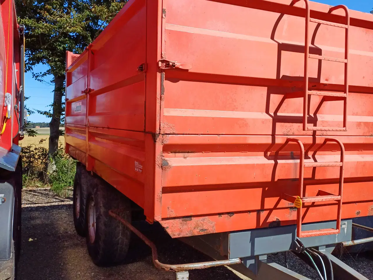 Billede 2 - Tipvogn til traktor 