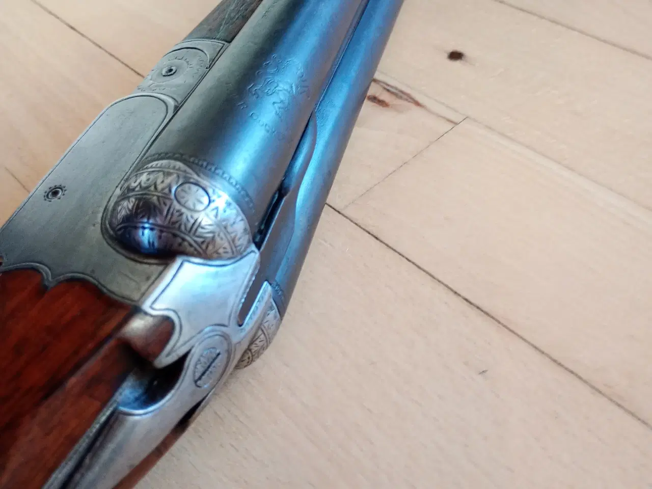 Billede 3 - Haglgevær. SxS. 12/65. Belgisk. Let og lækker. 