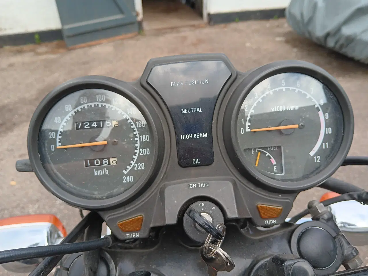 Billede 5 - Fin Suzuki gr 650 nysynet med plader 