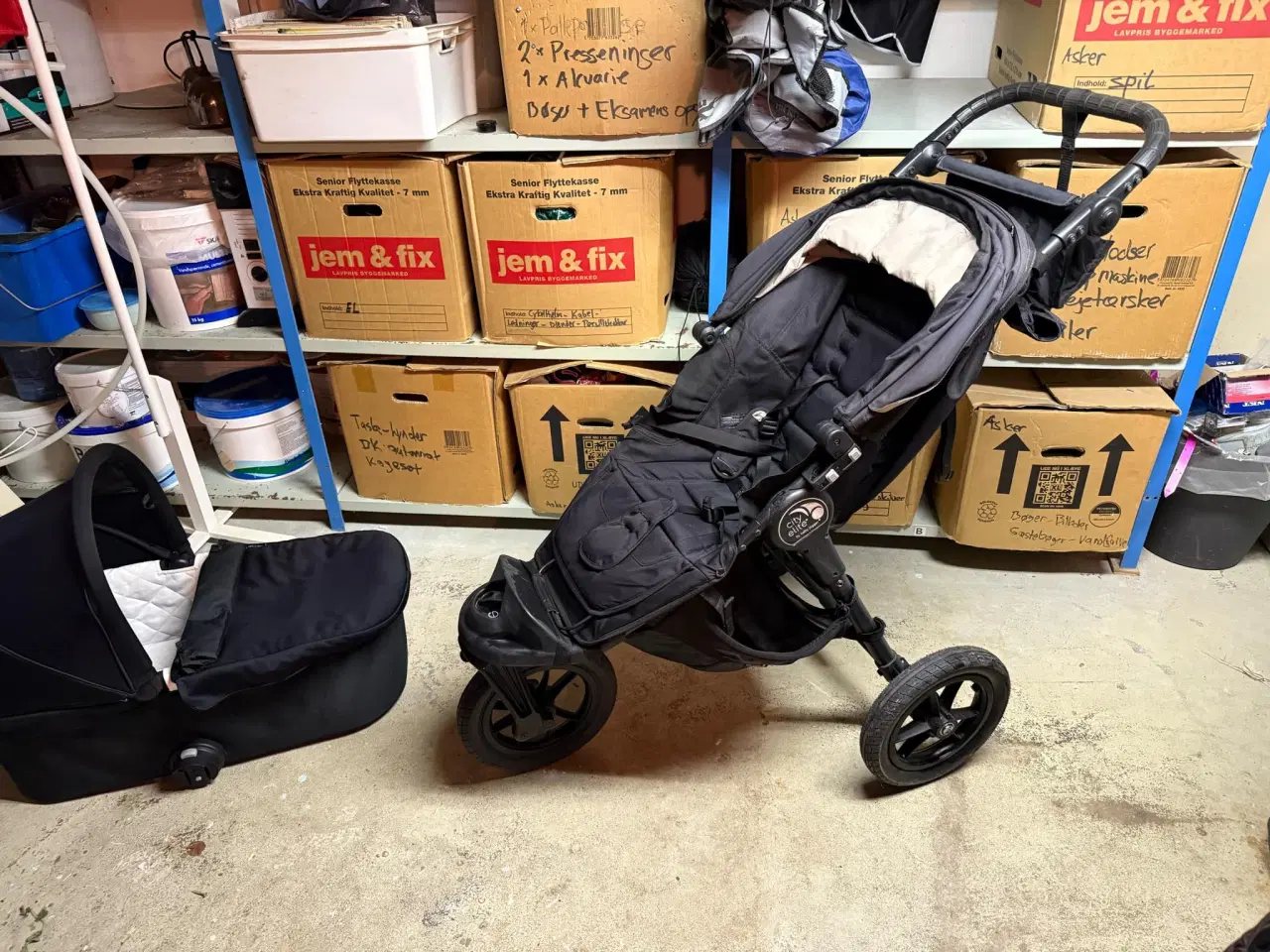 Billede 1 - Baby elite baby jogger m/ lift og mad