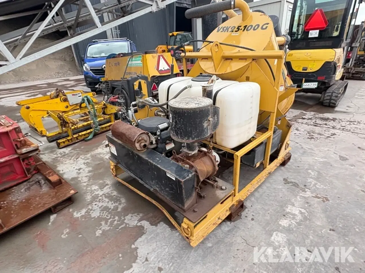 Billede 7 - Mobil slamsuger/spuler Vermeer VDK25-100G