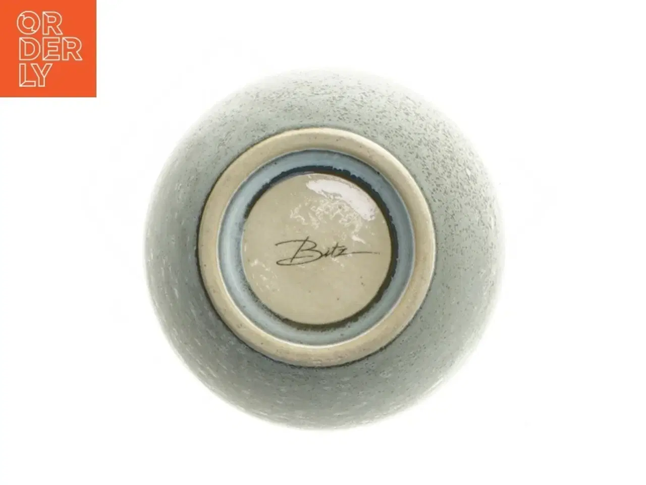 Billede 2 - Keramikkop med Bitz logo fra Bitz (str. Ø 8,5 cm længde 10,5 cm)