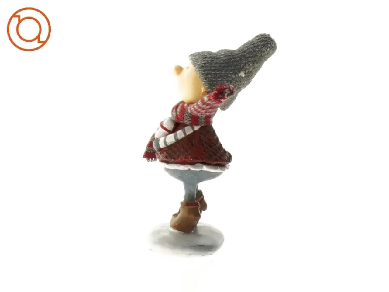 Billede 4 - Nissepige, julepynt fra Værsgo (str. 11 x 5 cm)