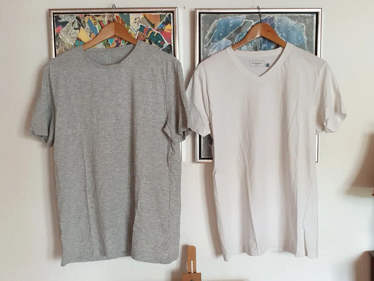 Billede 2 - Herre 5stk T-shirt Pier One str L SE 3 fotos