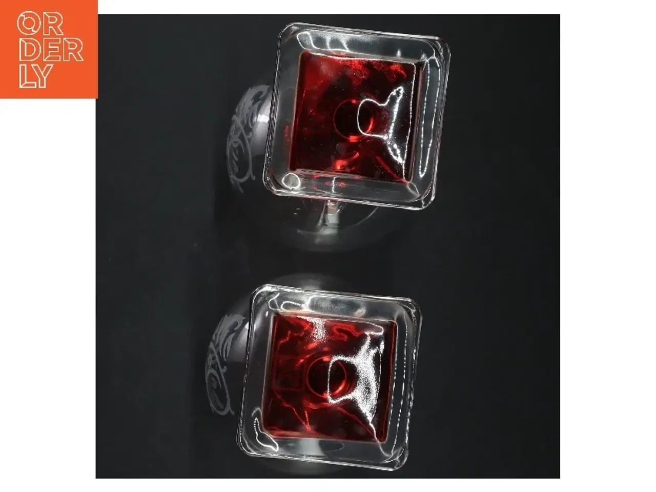 Billede 3 - glas fra Beefeater (str. H. 20 cm)