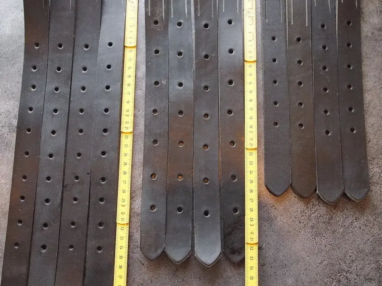 Billede 3 - GJORD Stropper i sort læder