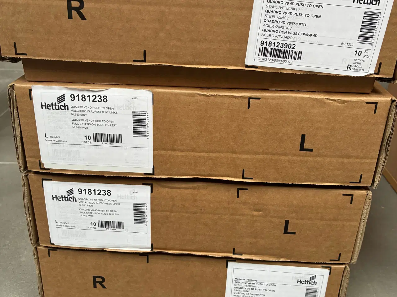 Billede 3 - Skuffeskinner Hettich